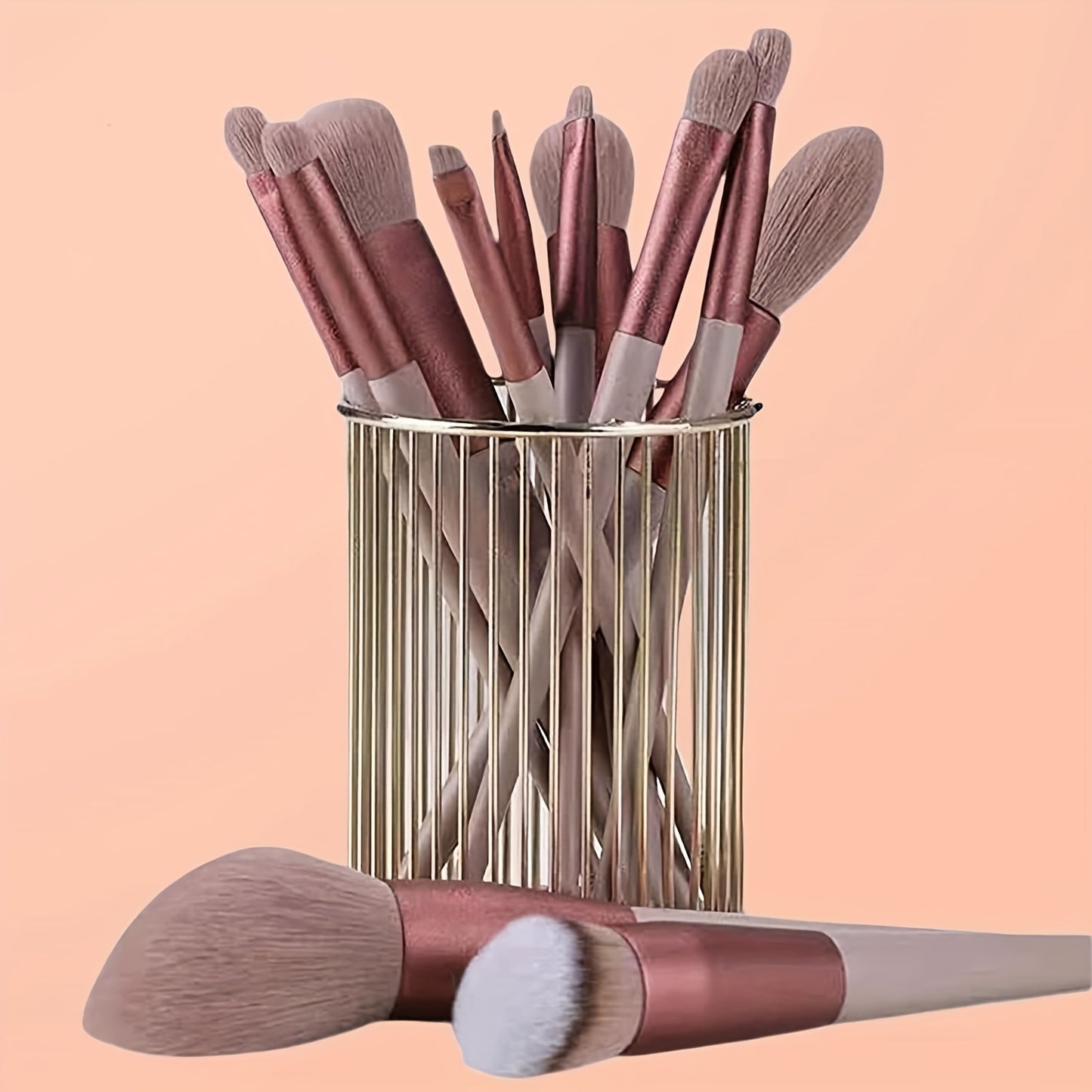 Luxurious 13-Piece Makeup Brush Set