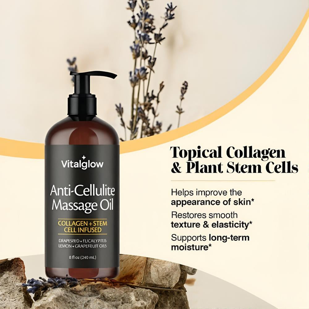 VitalGlow™ Cellulite Massage Oil