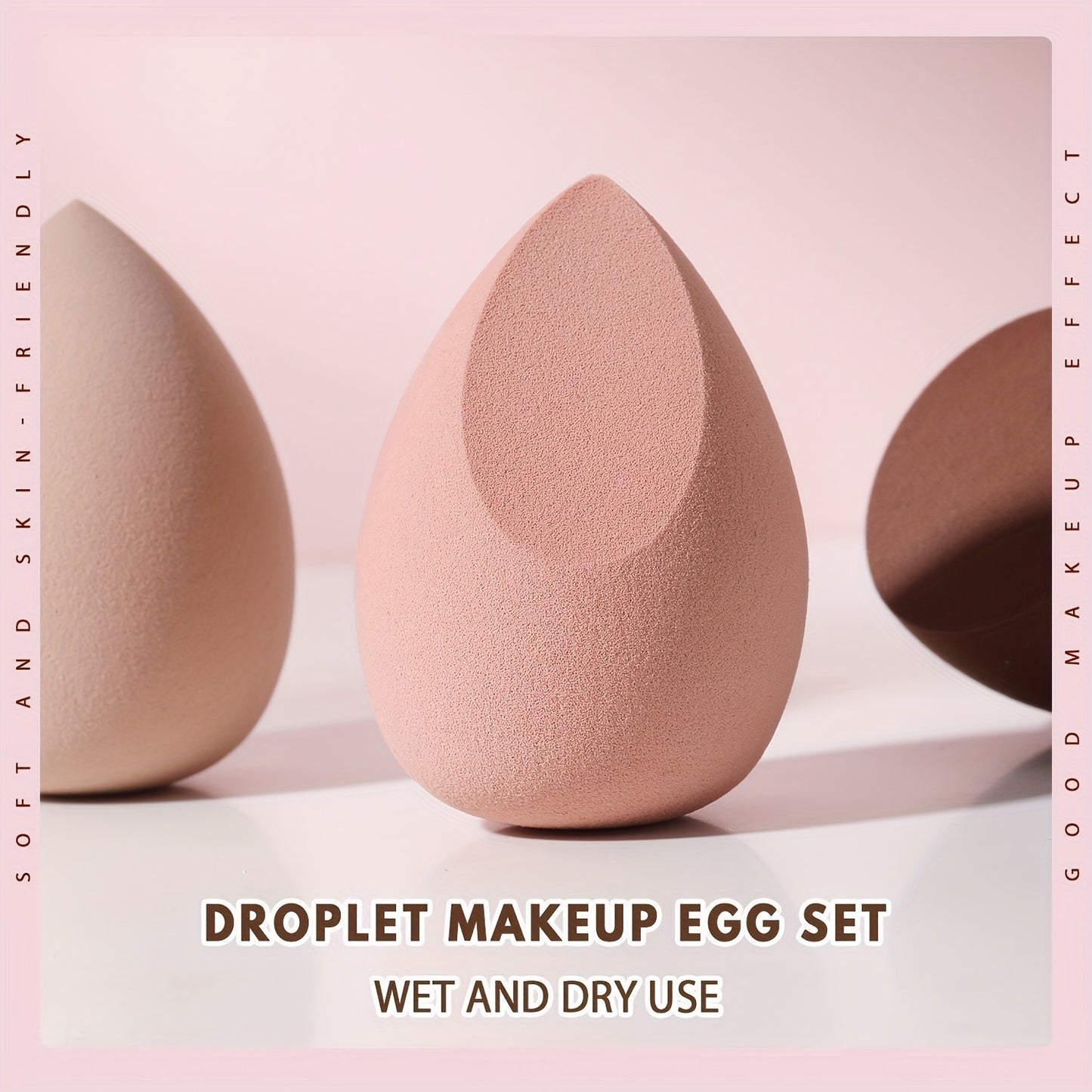 3pcs Makeup Sponge