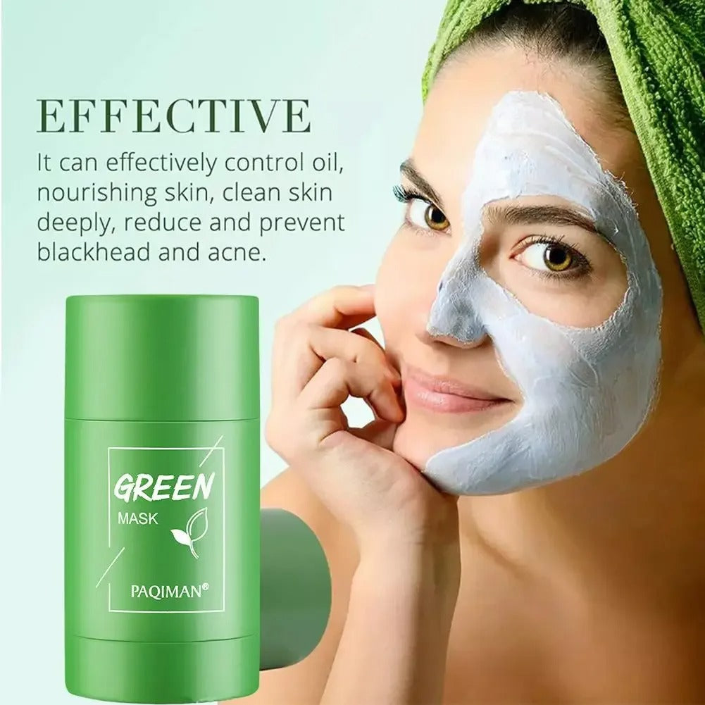 Hot Green Tea Solid Cleansing Mask